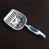 Metal Cat Litter Scoop - Durable Long Handle For Easy Cat Poop And Urine Cleaning