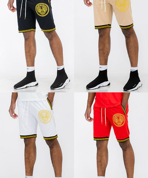 Lion Head Shorts EMS4103