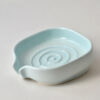 Self-Draining Porcelain Soap Dish