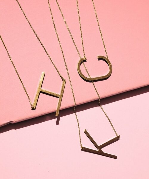 Monogram Collection Initial Necklace